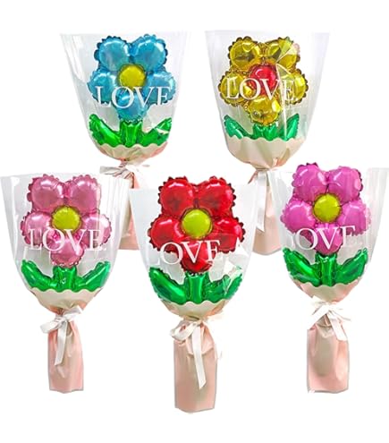 Amazon | 発表会バルーンブーケ (バルーンギフト5個セット